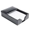 Dacasso Black Bonded Leather 4" x 6" Memo Holder AG-1409 - alternate 7